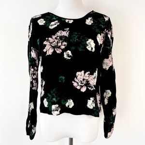 A.L.C Floral Silk Blouse